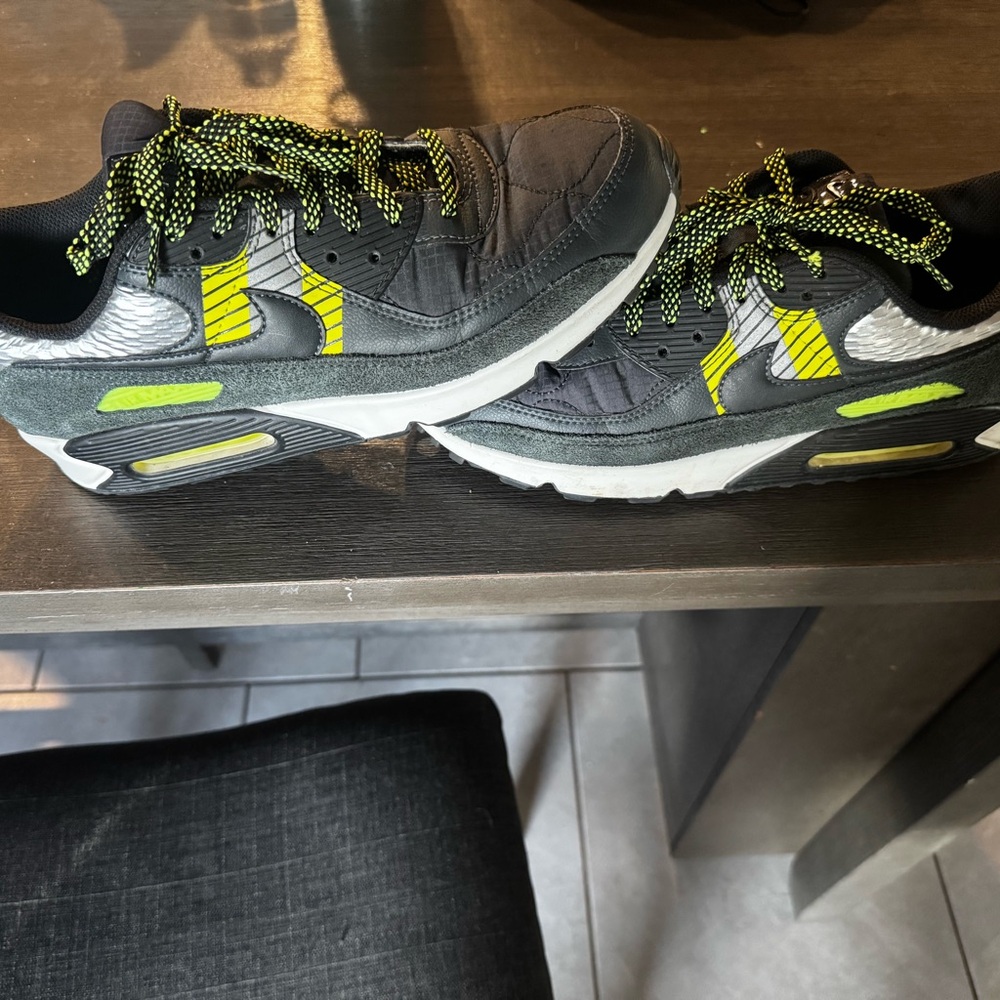 Nike Black Athletic Shoe Soles